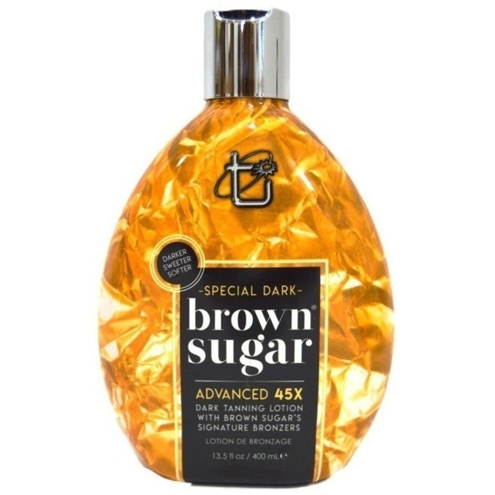Brown Sugar Special Dark Advanced 45X Dark Tanning Lotion Bronzer 13.5oz 400ml